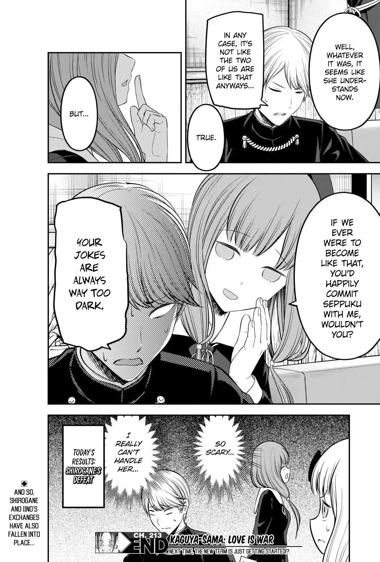 Kaguya-sama wa Kokurasetai - Tensai-tachi no Renai Zunousen Chapter 213 18